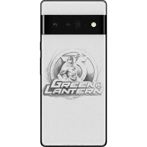 DC Comics Green Lantern Sketch Art Action Pose Google Pixel 6 Pro Skin